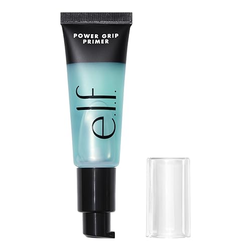 e.l.f. Power Grip Primer, Gel-Basierte & Feuchtigkeitsspendender Primer Für Das Gesicht, Glättet Die Haut Und Hält Das Makeup Fest, Vegan & Tierversuchsfrei, 24 ml - Power Grip Primer