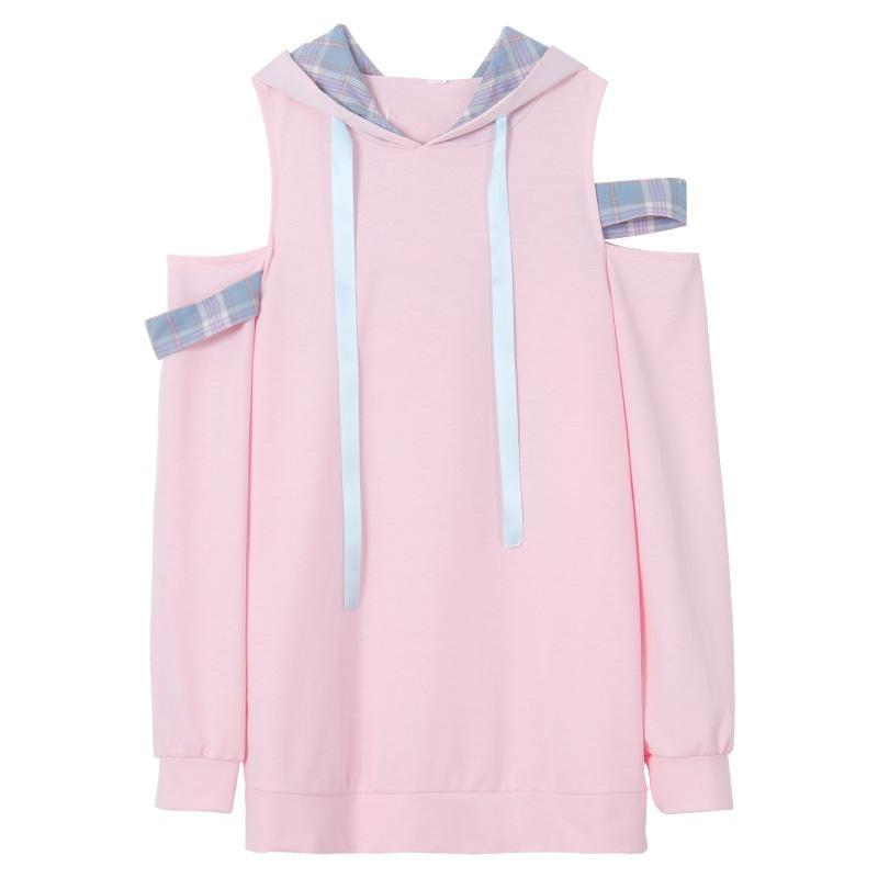 Peekaboo Shoulder Hoodie