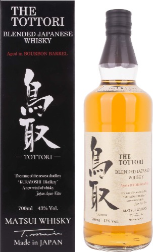 Matsui The Tottori Blended Bourbon Barrel Japanese Whisky, 700 ml