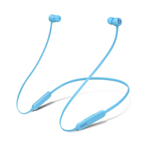 Beats Flex Wireless Earphones – Apple W1 Headphone Chip, Magnetic Earbuds, Class 1 Bluetooth, 12 Hours of Listening Time, Built-in Microphone - Flame Blue - Flame Blue