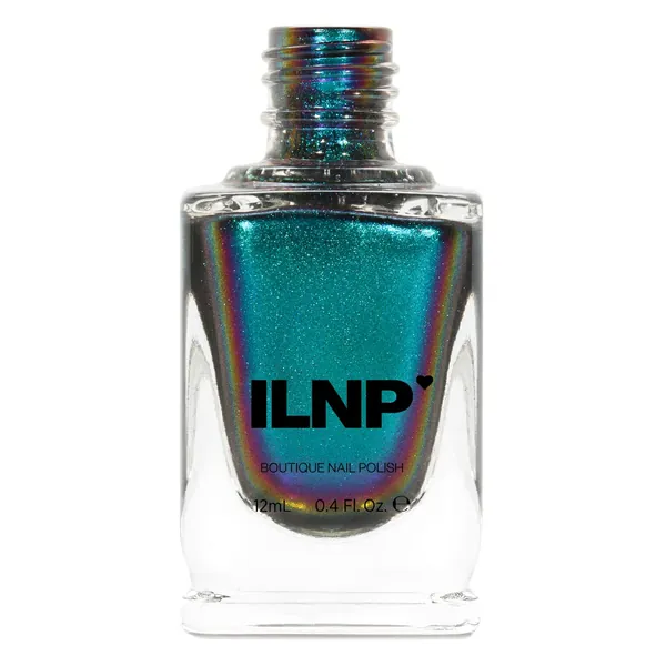ILNP Hush - Teal, Blue, Violet, Orange, Red Ultra Chrome Color Shifting Nail Polish - Hush 1 Count (Pack of 1)