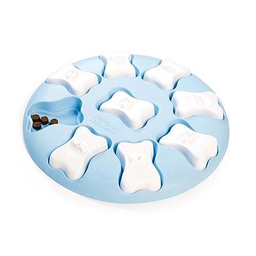 Outward Hound Nina Ottosson Puppy Smart Blue Interactive Treat Puzzle Dog Toy - Puppy Smart - Level 1 (Easy) - Level 1 (Easy)