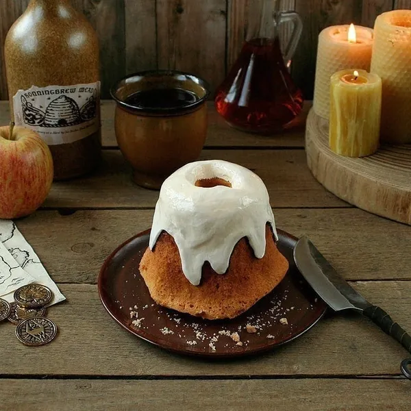 Skyrim Sweet Roll scented game accurate soft foam Cosplay Prop, Elder Scrolls gift for her / him