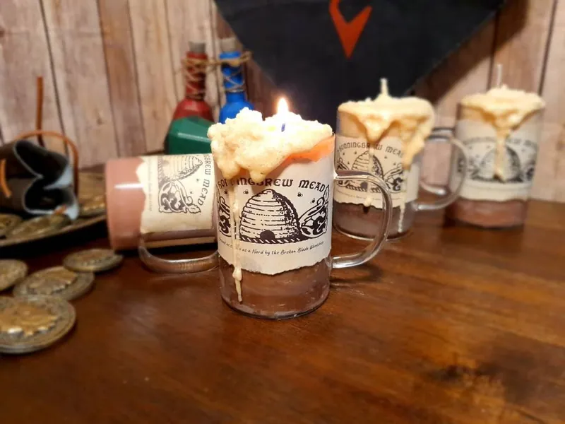 Handmade Honningbrew Mead Candles 2 sizes