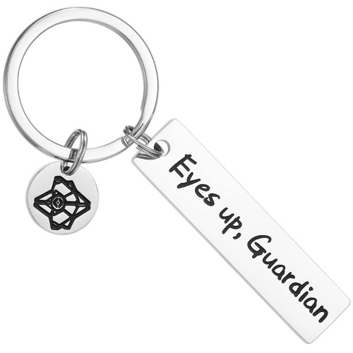 Hutimy Destiny 2 Gifts Keychain For Women Men Destiny Key Chains Destiny Fans Gift Ace Of Spades Merchandise Destiny Gifts