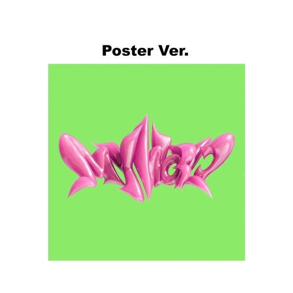 [Poster ver.] Aespa 3rd Mini Album - MY WORLD