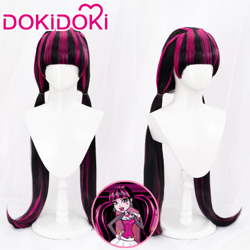 【Ready For Ship】DokiDoki Anime Monster High Cosplay Draculaura Cosplay Wig Ula | Draculaura