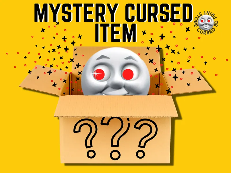 Cursed 3D Print Store Mystery Box | Mystery Selection | Random Gift | 3D Print