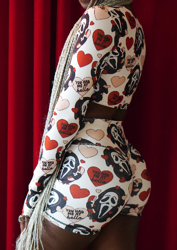 You Had Me At Hello Scrunch Shorts | XL