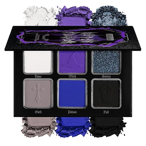 Black Blue Purple Eyeshadow