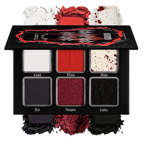 Black Red Eyeshadow Palette