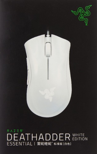 Razer Gaming Mouse (2018 Model), Mercury White - Mercury White
