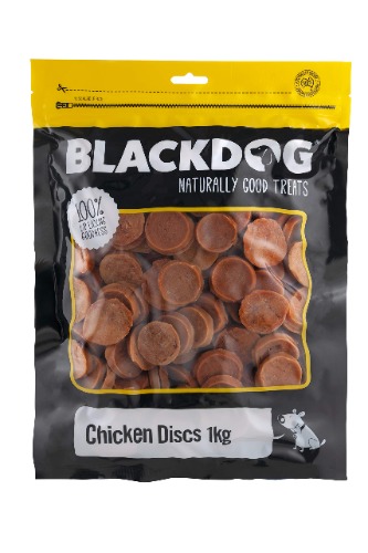 BLACKDOG Chicken Discs - 1kg, All