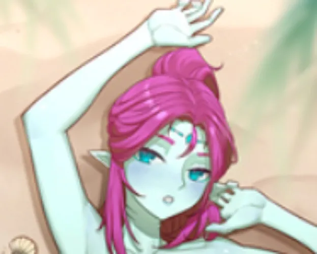Undyne Arashi Body Pillow