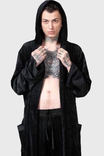 Webbed Robe | XS-S / Black / 94% Polyester 6% Elastane