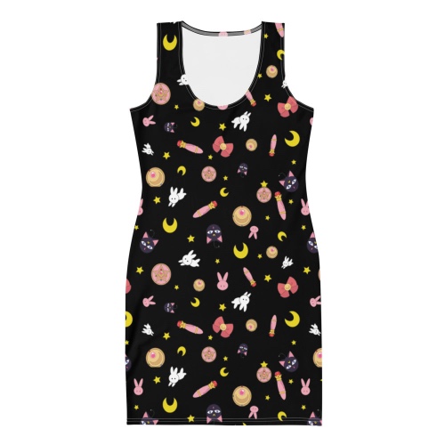 Sailor Moon Fitted Dress - XL
