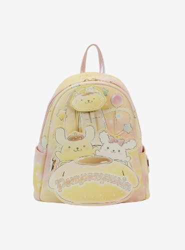 Loungefly Sanrio Pompompurin Roller Coaster Mini Backpack