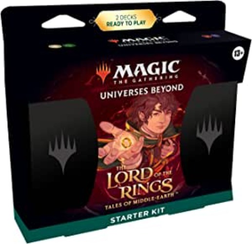 Magic The Gathering The Lord of The Rings: Tales of Middle-Earth Starter Kit - Learn to Play with 2 Ready-to-Play Decks + 2 Codes to Play Online (2-Player Card Game)