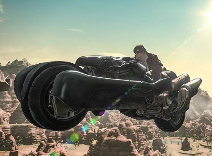 FFXIV Mount - SDS Fenrir