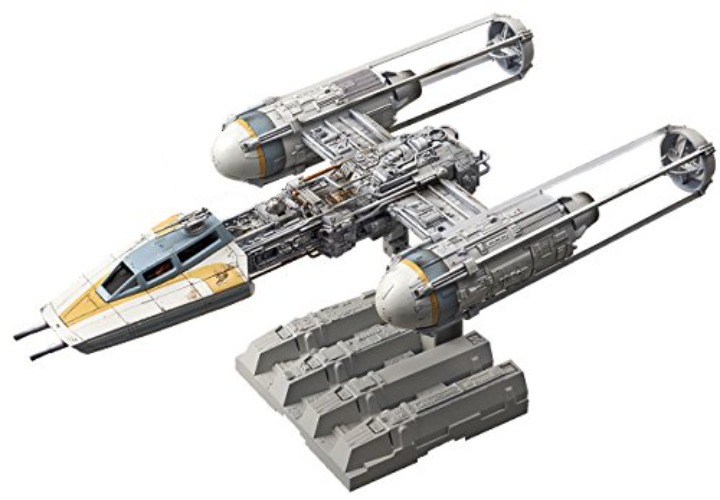 Bandai Hobby Star Wars 1/72 Y-Wing Starfighter Building Kit for 180 months to 720 months