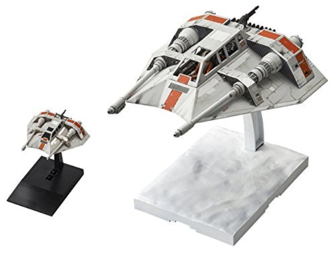 Star Wars: Episode V – The Empire Strikes Back - Spacecrafts & Vehicles - Star Wars Plastic Model - Snowspeeder - 1/48 (Bandai) - Brand New