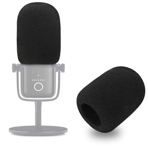 Wave 3 Pop Filter - Professional Mic Windscreen Foam Cover Compatible with Elgato Wave USB Condenser Microphone to Reduce  Pops and Hisses by SUNMON - 
