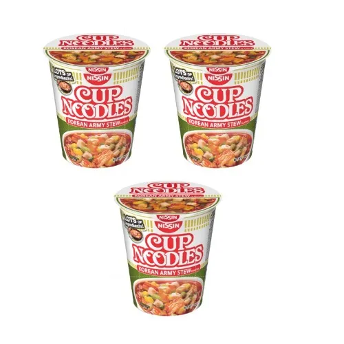 3 cups of Korean Instant Army Stew