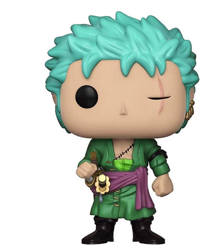 Funko Pop! Anime: Onepiece - Zoro Collectible Toy - Blue