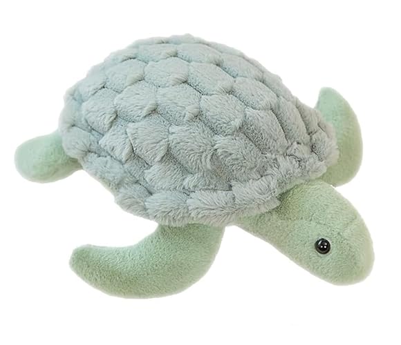 15” Weighted Turtle Stuffed Animals for Adults, 3lbs Weighted Turtle Plush Pillow Toy, Turtle Weighted Stuffed Animal for Gift Valentine Birthday - Weighted Turtle