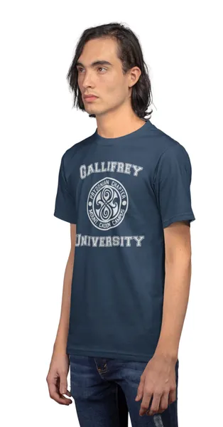6 TEE NINERS University of Gallifrey T Shirt