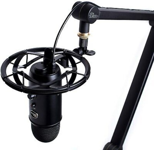 Blue Radius III Custom Shockmount for Yeti and Yeti Pro USB Microphones - Black  | eBay