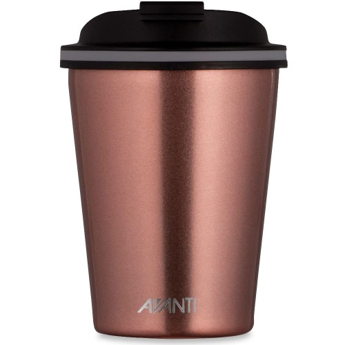 Avanti Go Cup Double Wall Travel Cup, Rose Gold, 13443 - Rose Gold