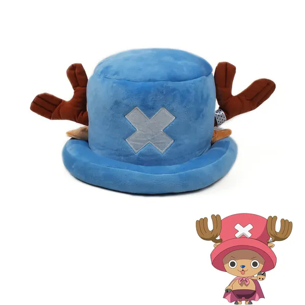 Anime Caps Hat Tony Tony Chopper Cosplay Cute Anime Plush Hat Available in Five Colors