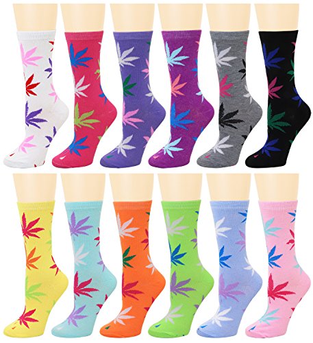12 Pairs of Weed Socks