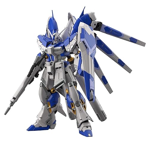 Bandai Hobby RG - #36 Hi-Nu Gundam [Char's Counterattack Beltorchika Children], Bandai Spirits Hobby RG 1/144 (2555540), Multi Color