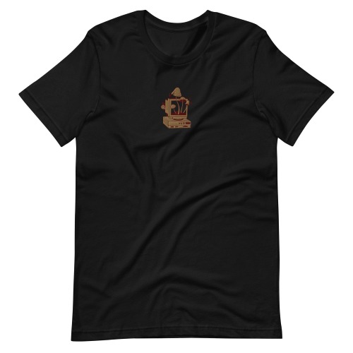 Cozy PC Gaming | Embroidered Unisex t-shirt | Cozy Gamer - Black / 2XL
