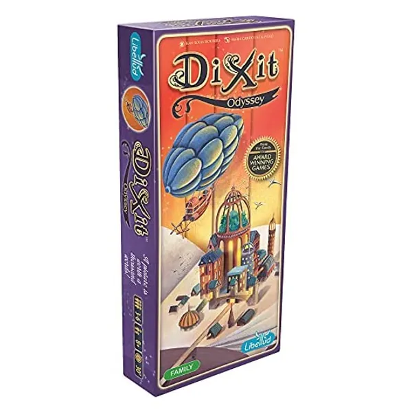 
                            Dixit Odyssey Board Game | Storytelling Game for Kids and Adults | Fun Family Board Game | Creative Kids Game | Ages 8 and up | 3-12 Players | Average Playtime 30 Minutes | Made by Libellud
                        