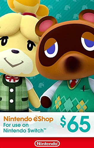 $65 Nintendo eShop Gift Card [Digital Code] - 65