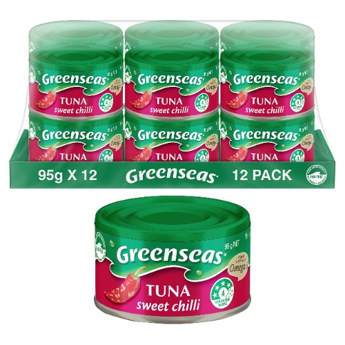 Greenseas Tuna Sweet Chilli 95g (Pack of 12)