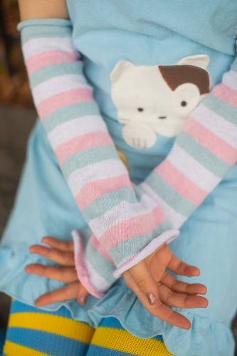 Pride Stripes Arm Warmers | Trans