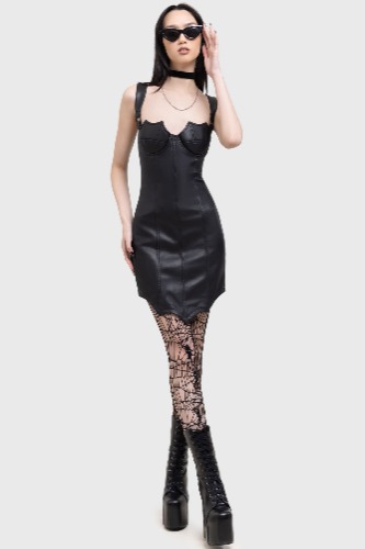 Batphase Dress | S / Black