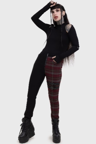 Sable Riot Trousers | S / Red/Black