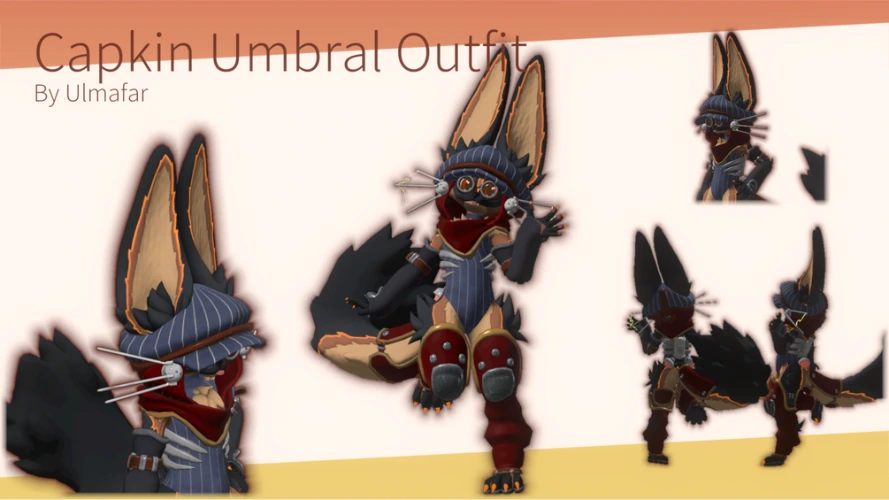 Capkin Umbral Outfit - Travel the deserts of Umbra!