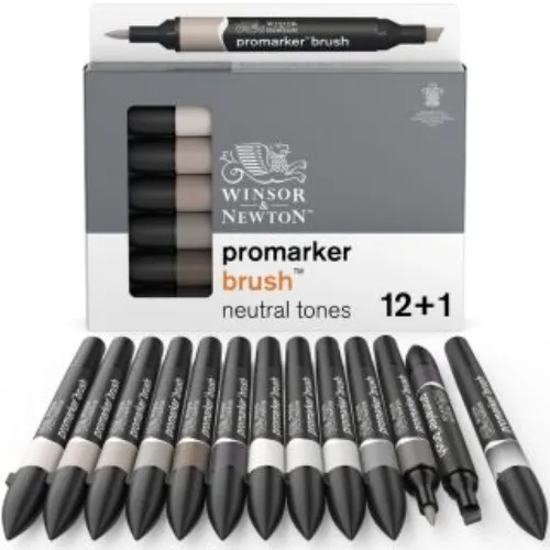 Promarker Brush 12 Greys