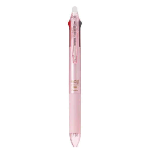 Japanese Pilot FriXion Erasable Tricolor Pen by Multitasky - Blush Pink / Pen