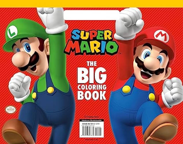 Coloring Book - Super Mario: The Big Coloring Book