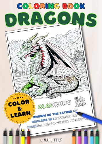 Coloring Book - DRAGONS