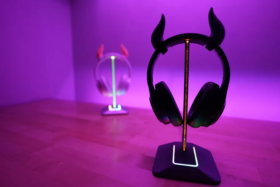 Demon Horns for Headphones | Cosplay Horns | Costume Horns | Devil Horns