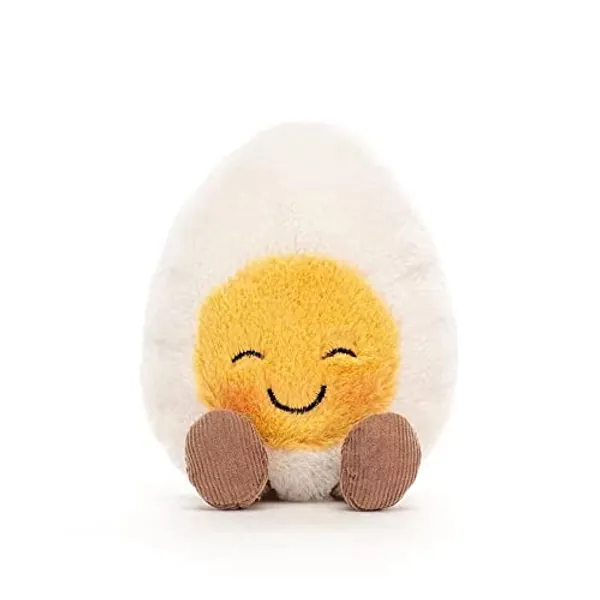 Boiled Eggs Plush Toys, Plush Animals, Toys for Children's Gifts - Blushing