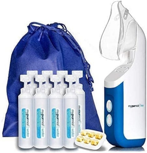 New! 2020 Model mypurmist Free Ultrapure Handheld Personal Vaporizer and Humidifier (Cordless), and Steam Inhaler - Cordless